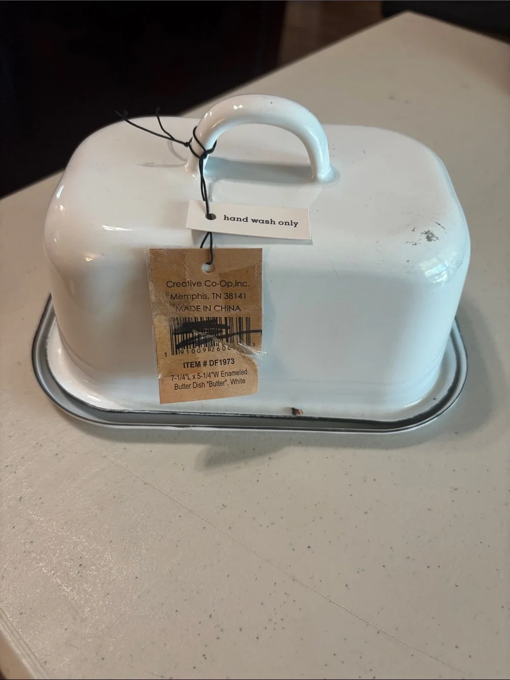 N/A white enamel